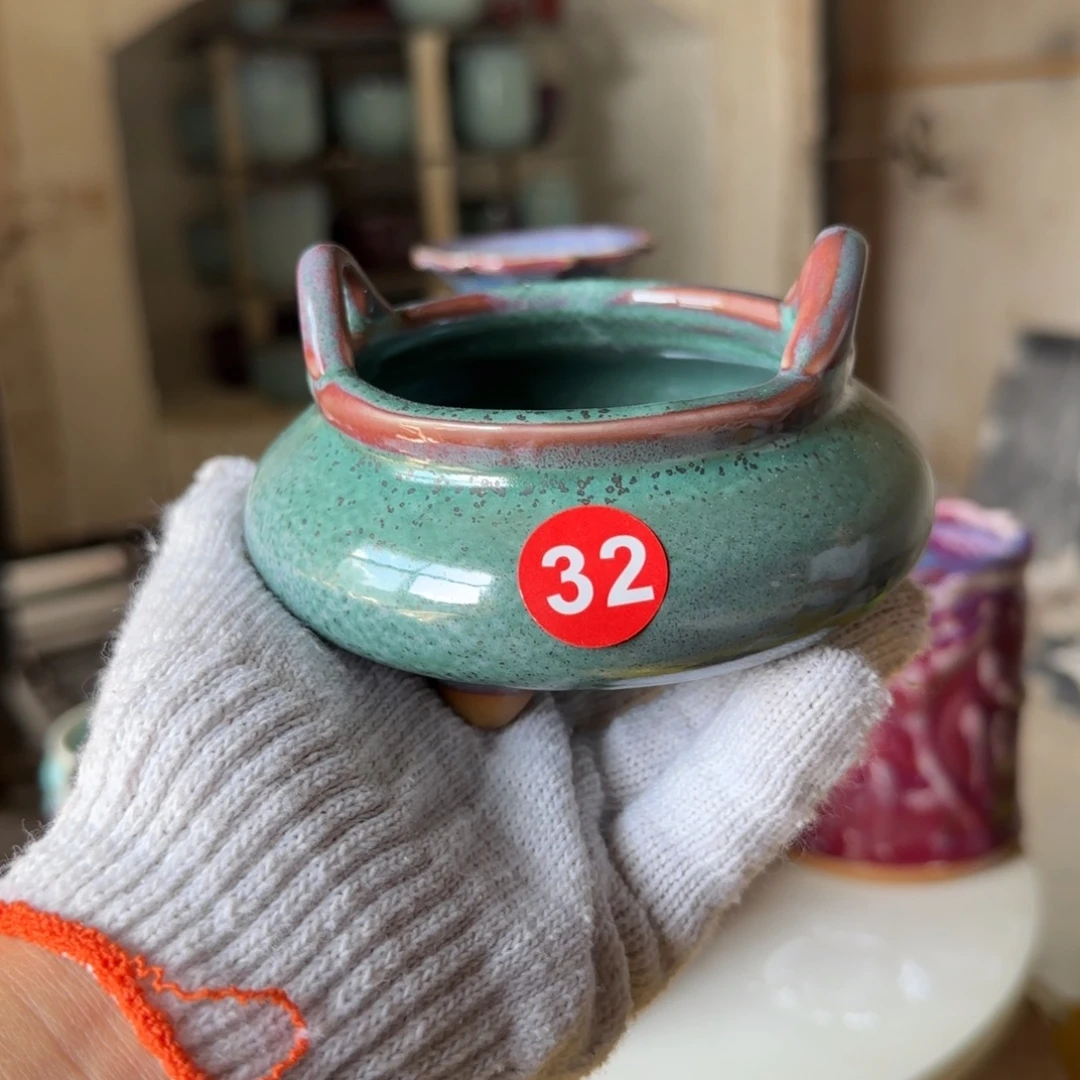 摆件郑家钧窑摆件