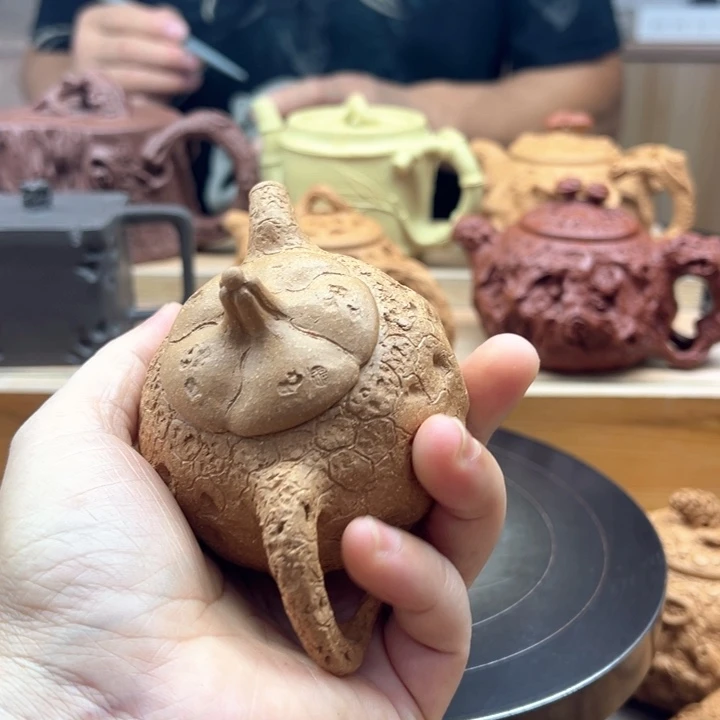 茶壶紫砂全手工制作