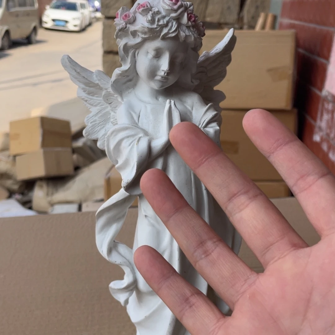 【闪购商品】树脂白色天使摆件