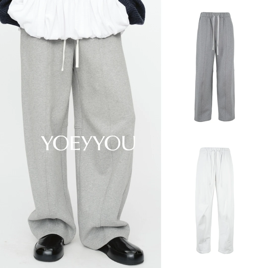 YOEYYOU量感直身卫衣裤