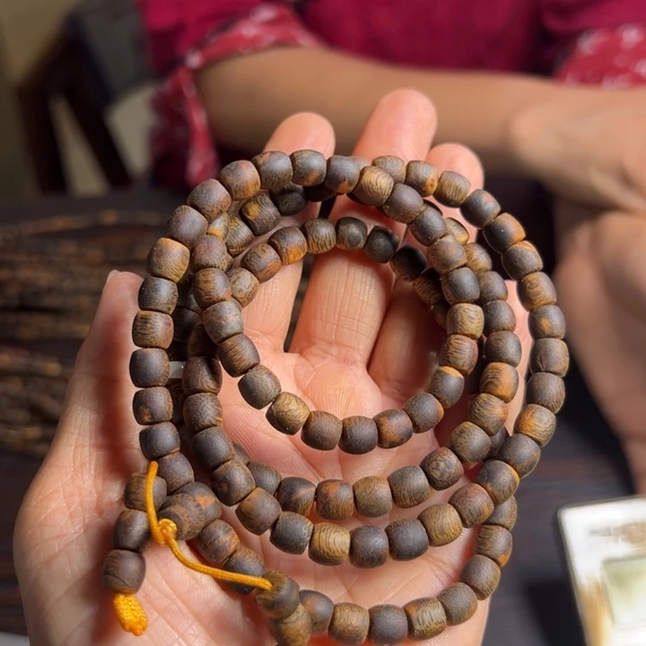 沉香手串白棋母树沉水24克卡6多样性发1条