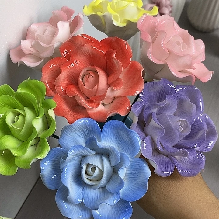 陶瓷陶瓷材料加工7朵