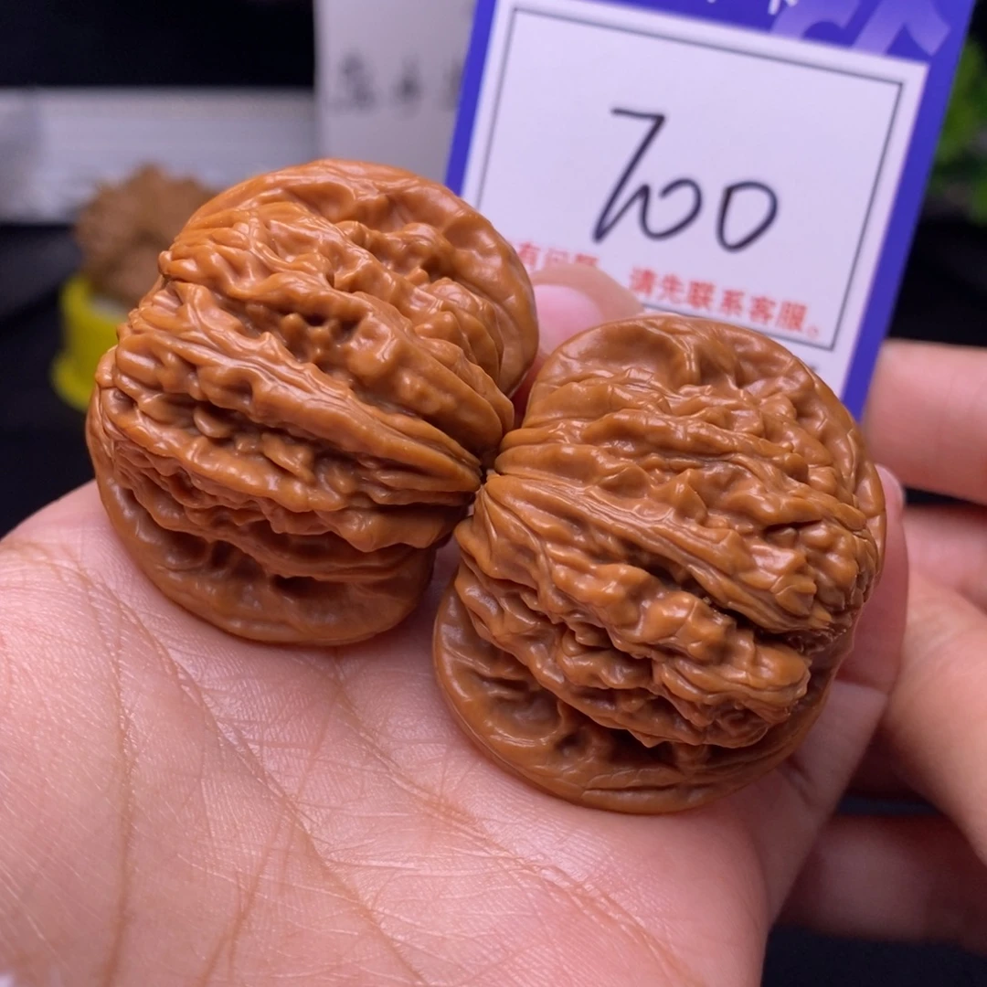 把件文玩核桃43四座楼700
