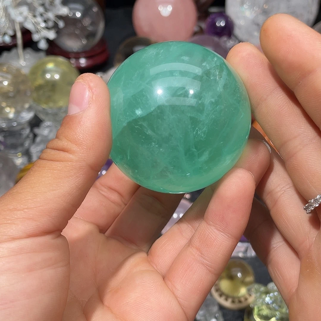 珠宝半成品水晶未镶嵌微瑕5.56