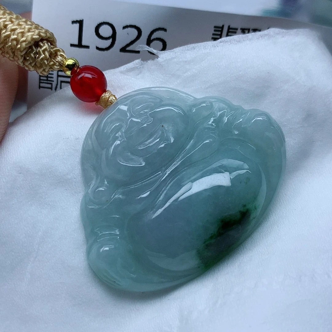 翡翠未镶嵌颈饰吊坠