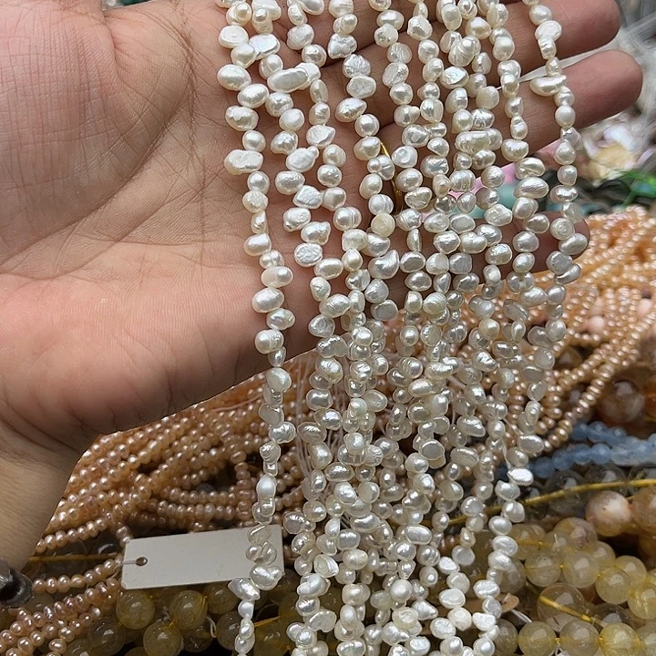 六***琴玛瑙/玉髓未镶嵌珠宝半成品一条花瓣巴洛克珍珠