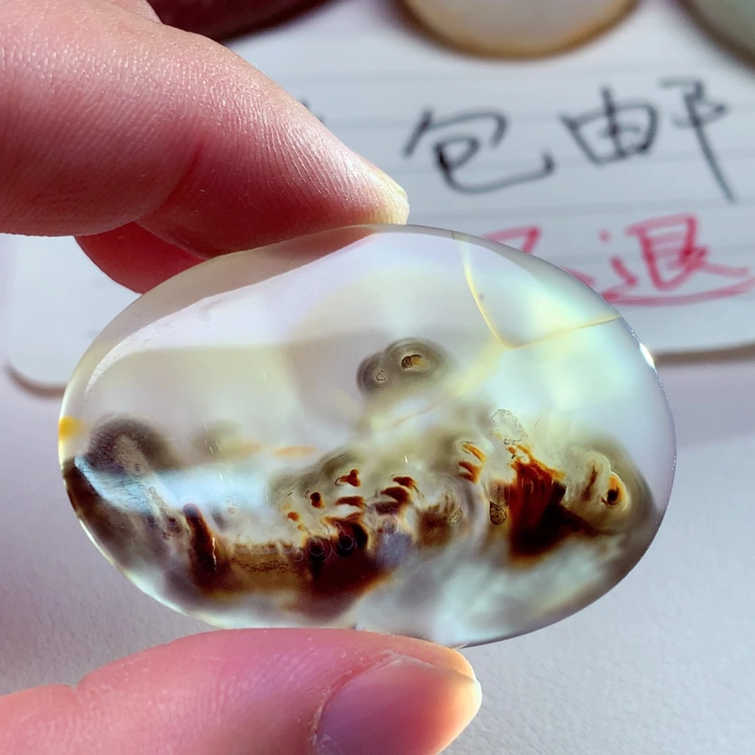 玛瑙/玉髓吊坠(不含链)未镶嵌玮*