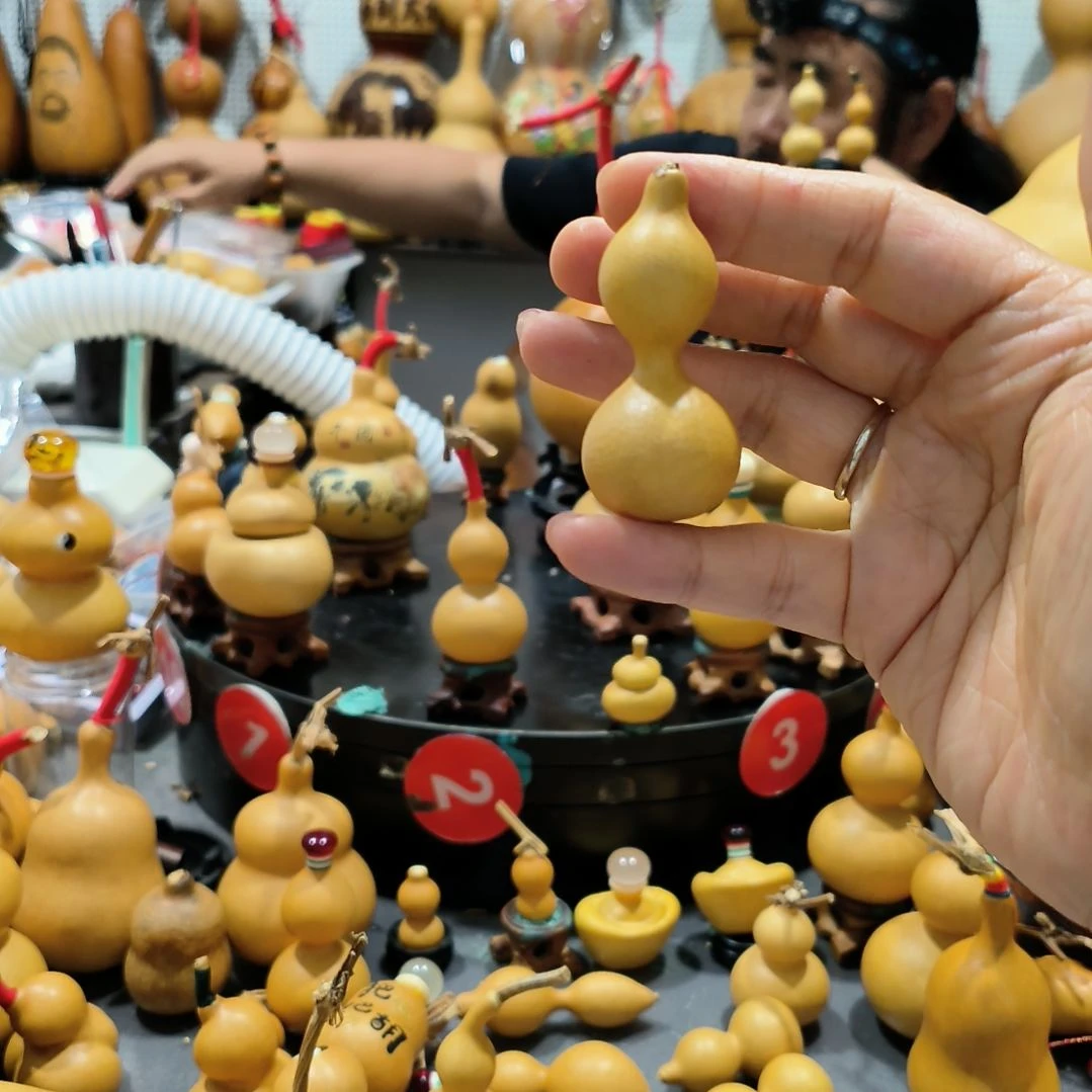 榕**品葫芦福禄双全手把件