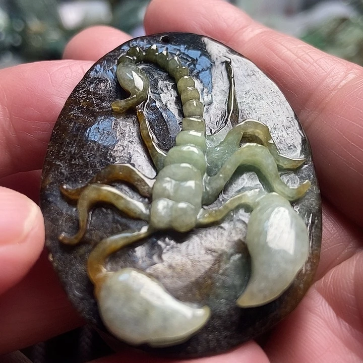 翡翠吊坠(不含链)未镶嵌