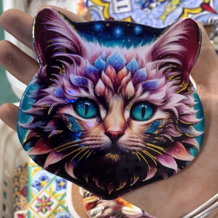 不***猫陶瓷陶瓷猫咪杯垫不退不换