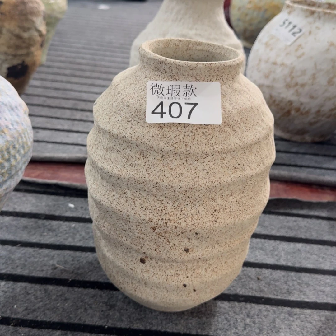 一****摆件景德镇高温花瓶编码407高28口8默认无孔