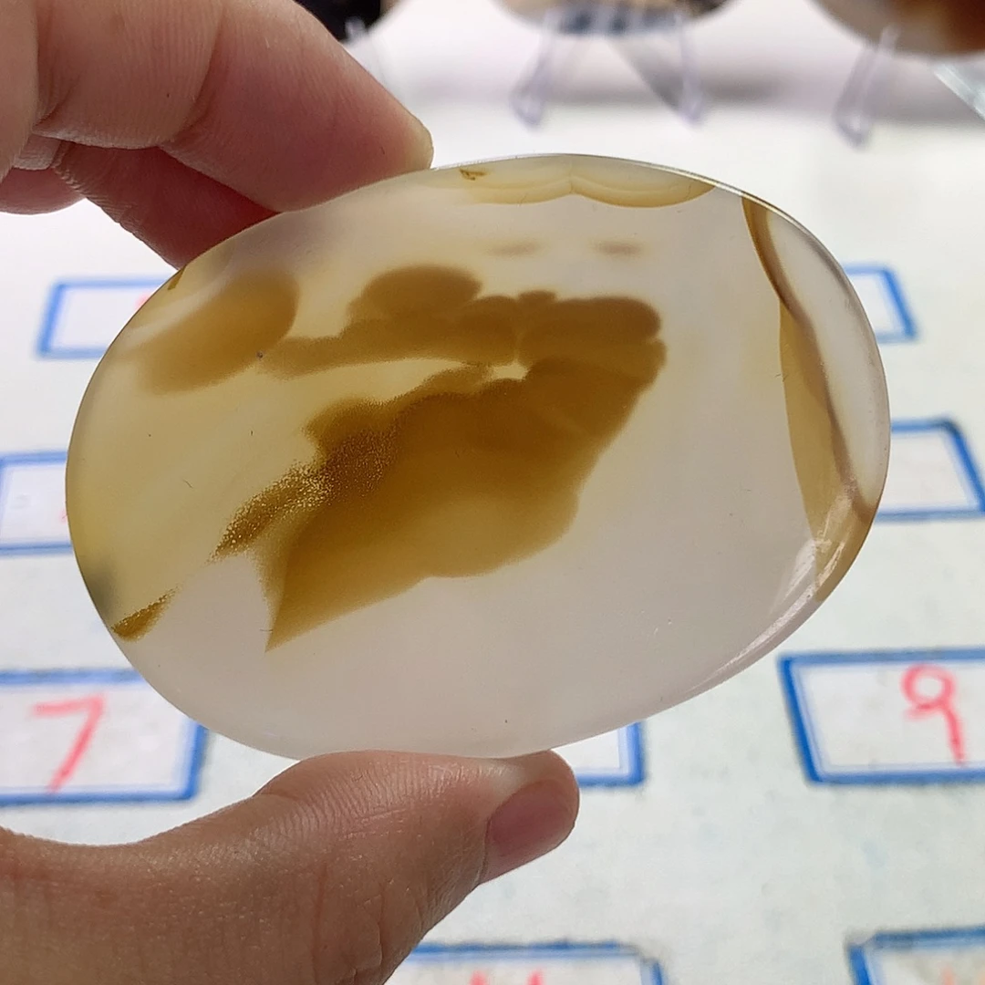 未镶嵌玛瑙/玉髓珠宝半成品