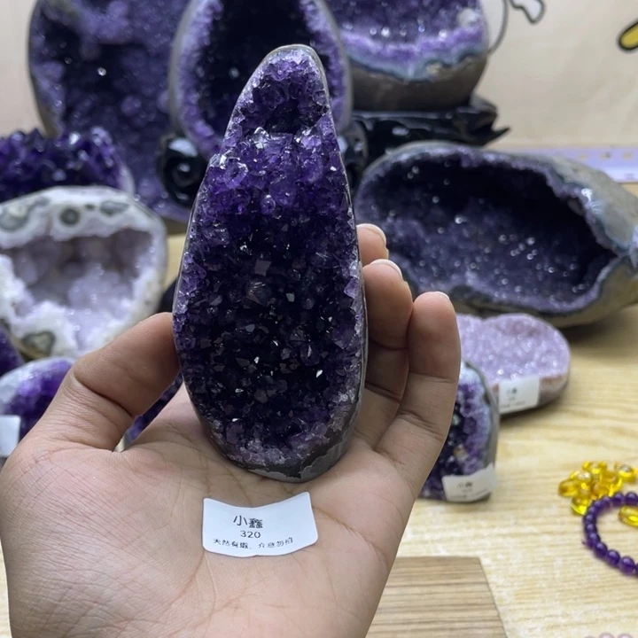 未镶嵌大型摆件（非配饰）紫晶
