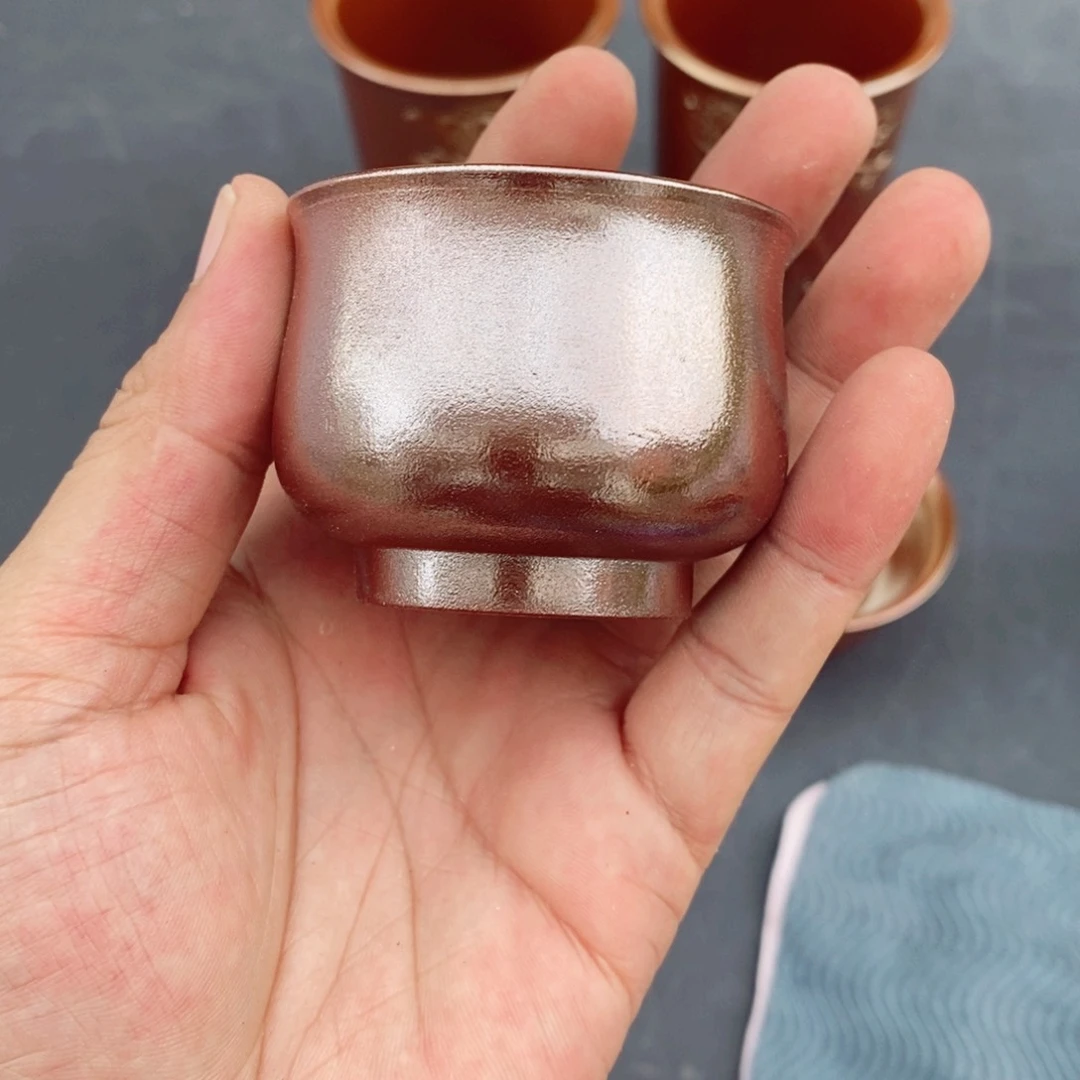 柴烧茶具套杯子杯子