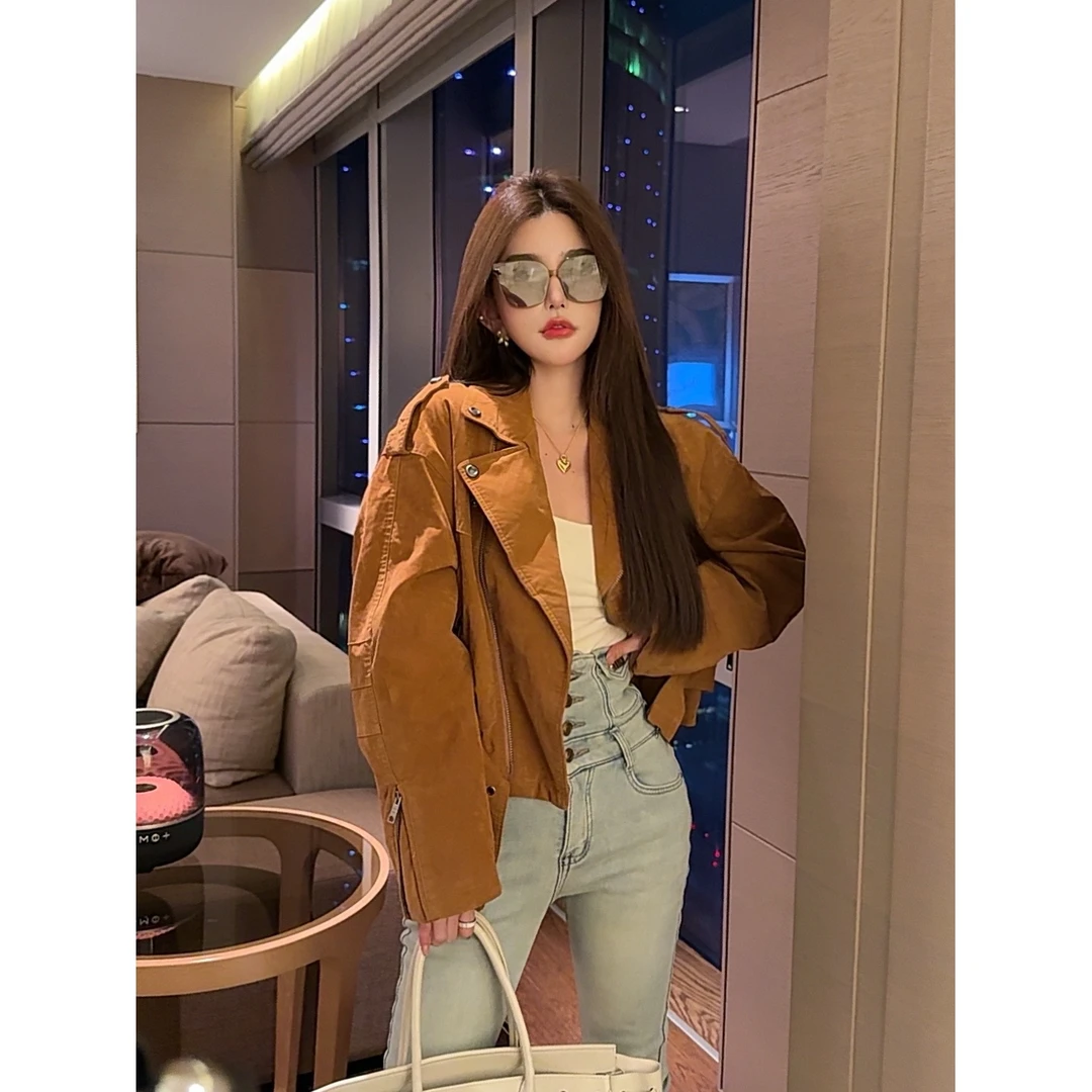 GUIDI GUDI【大表哥】气质休闲百搭时尚长袖外套 W9441110H