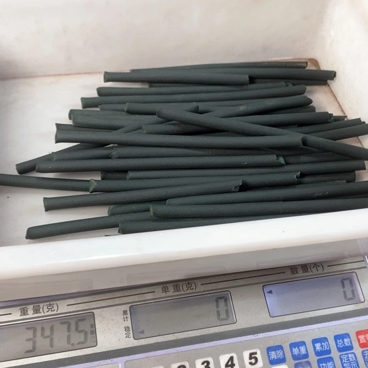 泥塑绿鼻炎细香棒料300克装