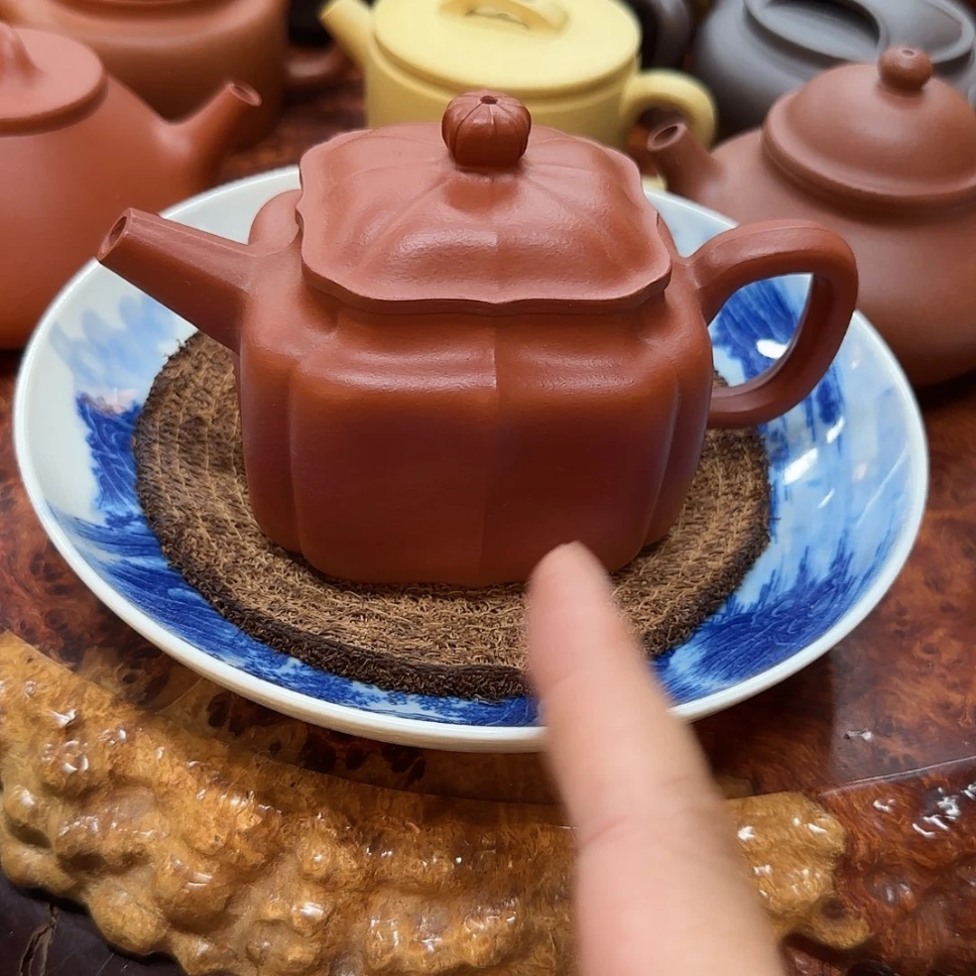 茶壶紫砂筋纹德忠