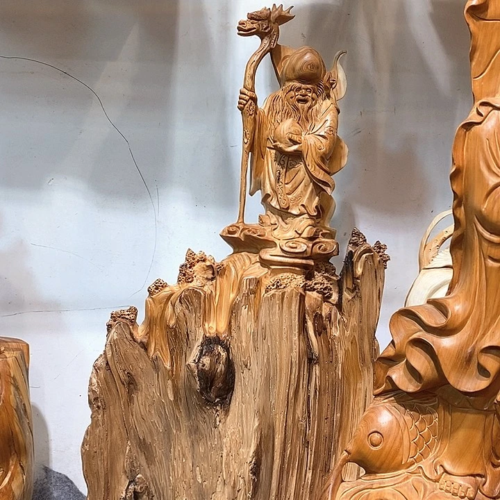 柏木（崖柏）玉化寿星