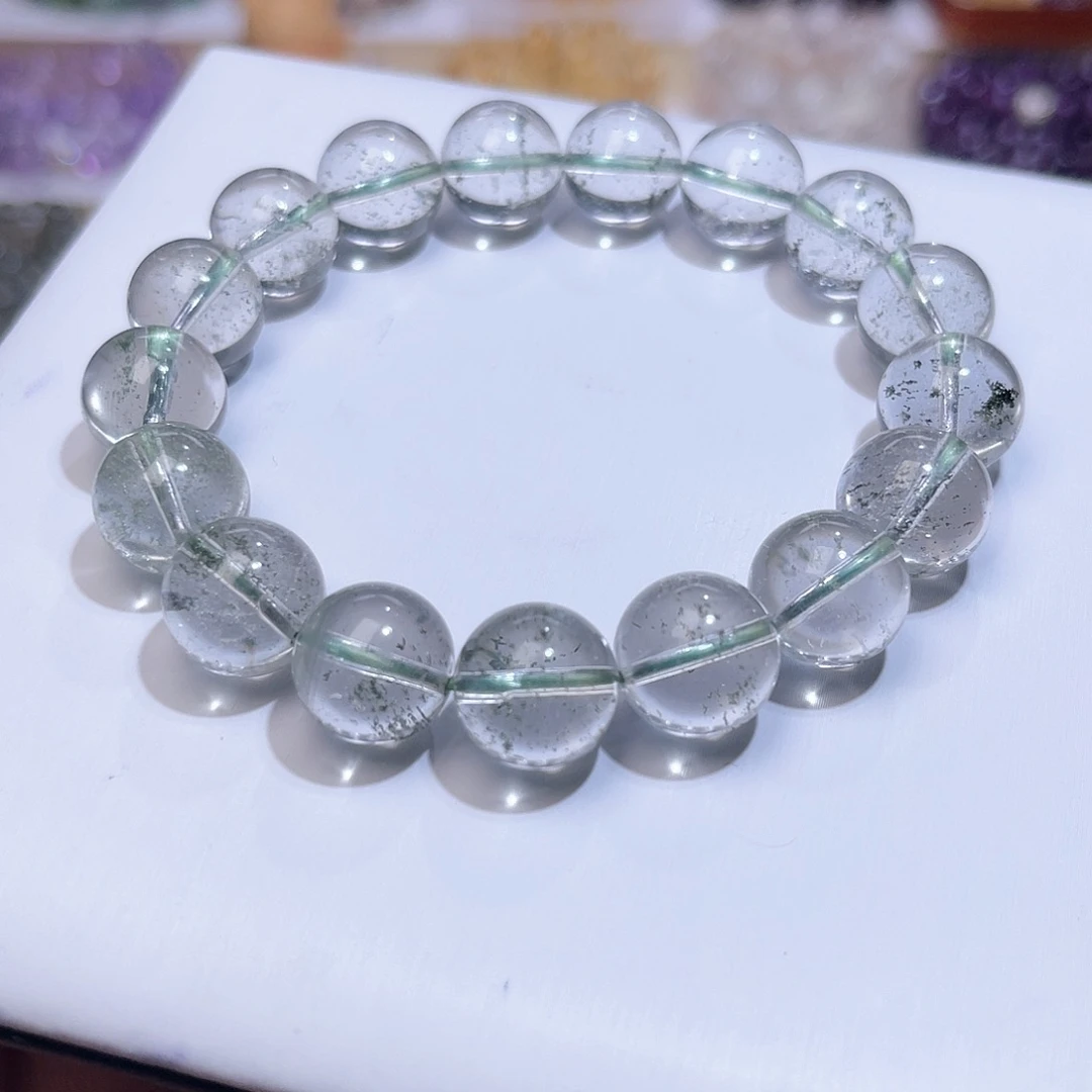 水晶手串未镶嵌欣***?