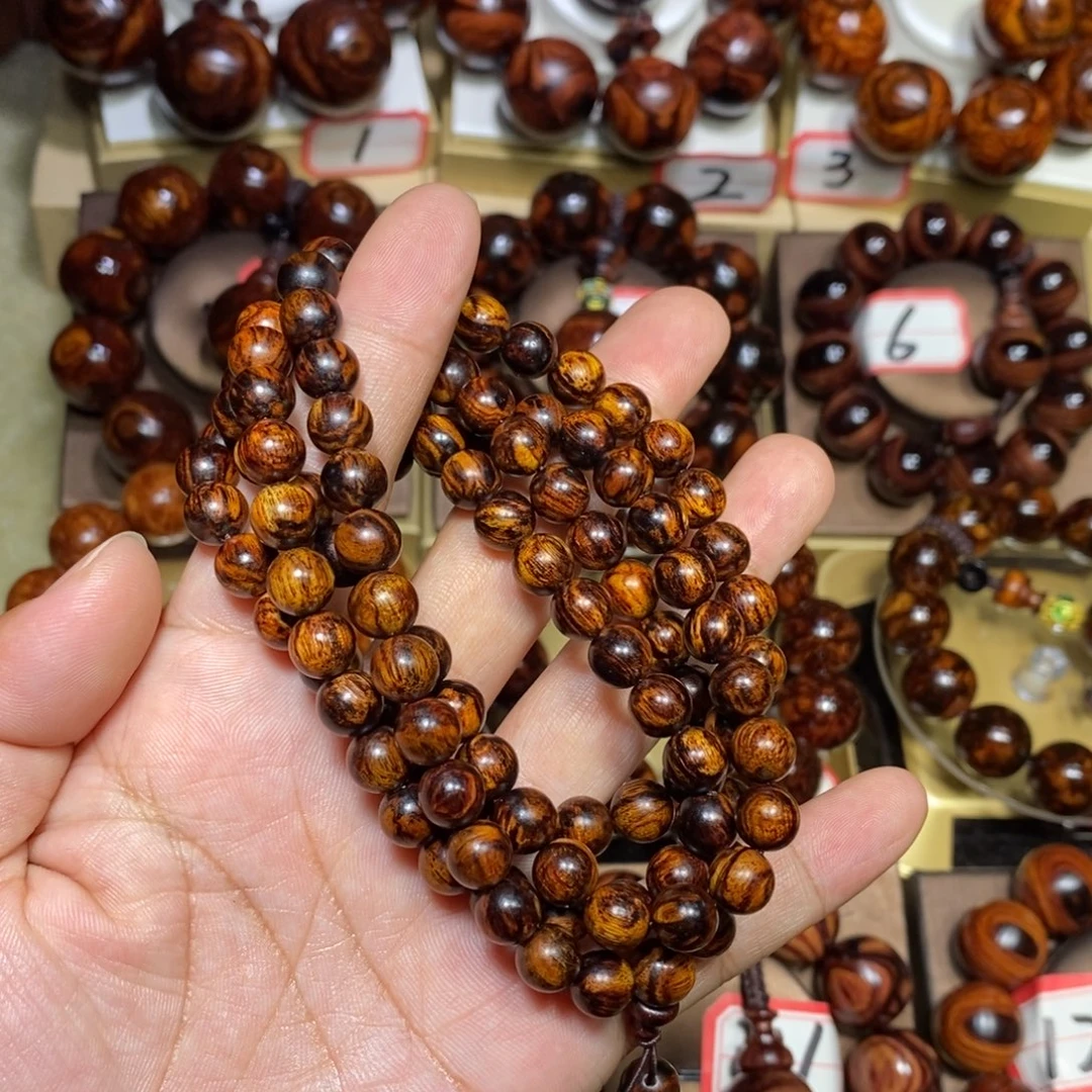 黄花梨/降香黄檀0.8黄花梨108颗