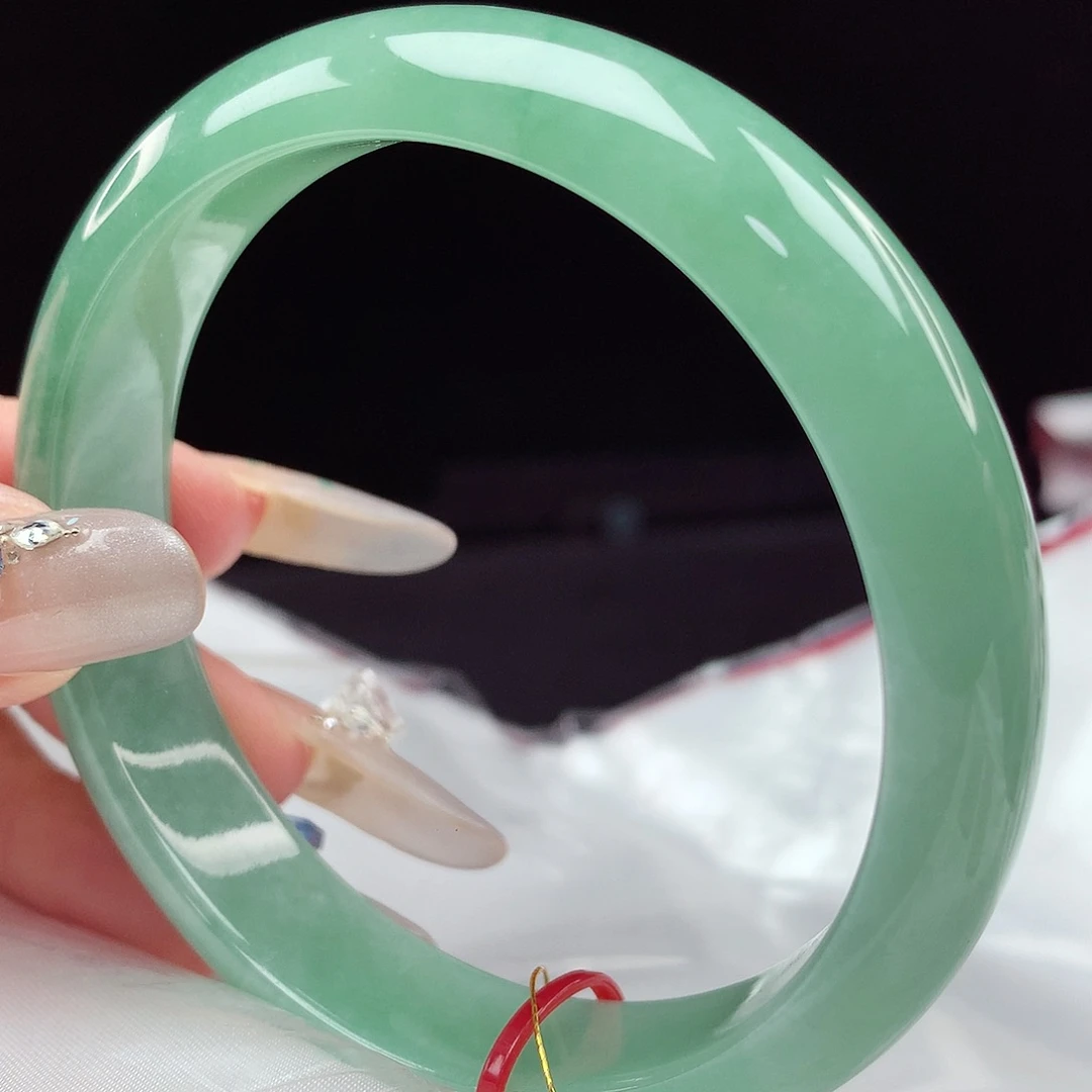 十***后翡翠手镯未镶嵌58圈4114