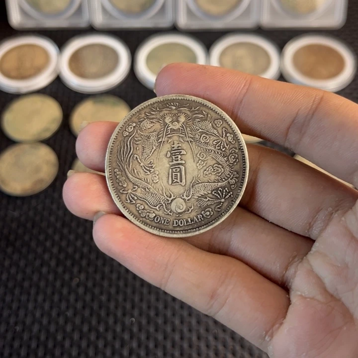 金属大头龙洋船洋工艺品