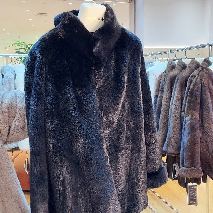 水貂皮貂皮大衣水貂财阀千金