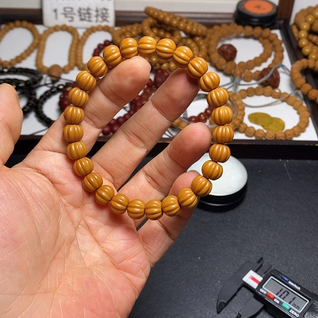 猴头核桃吊坠全品9左右超小瓜珠手串36号
