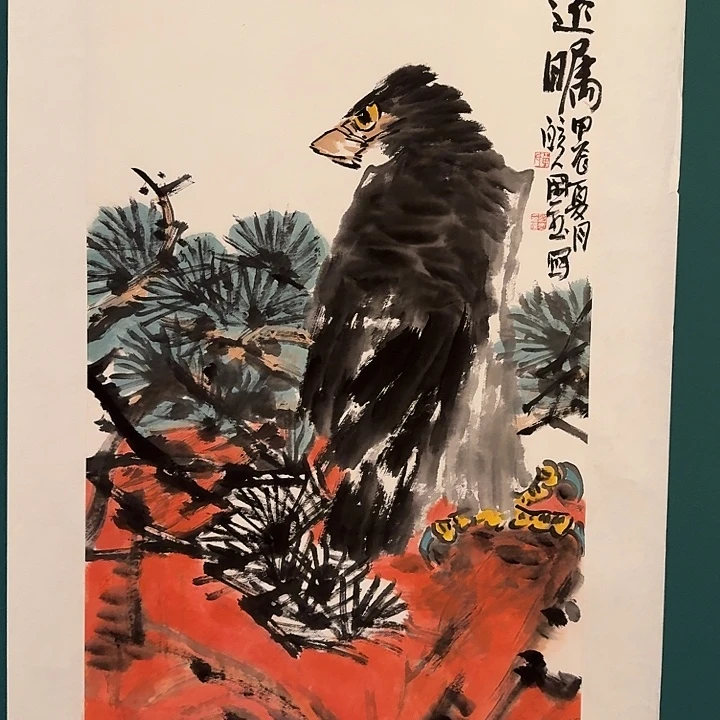 国画单老师作品画作