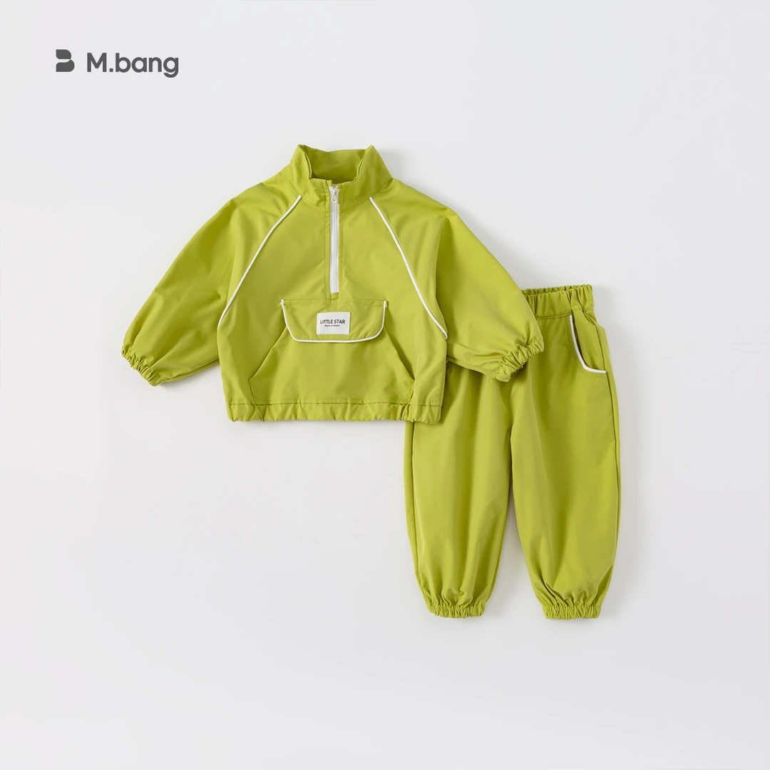 儿童套装2025春季新款中小童男女童宝宝运动休闲两件套QT82024