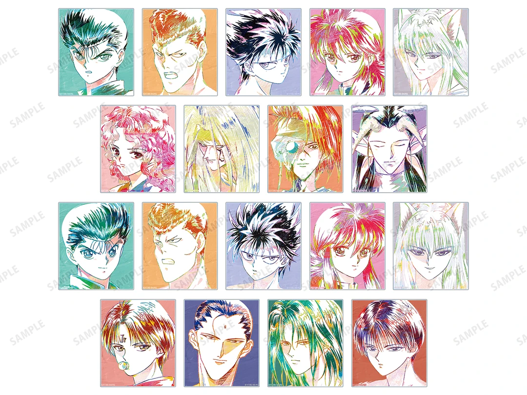 【幽游白书】周年纪念 水彩 拍立得 正版日谷（代拆）