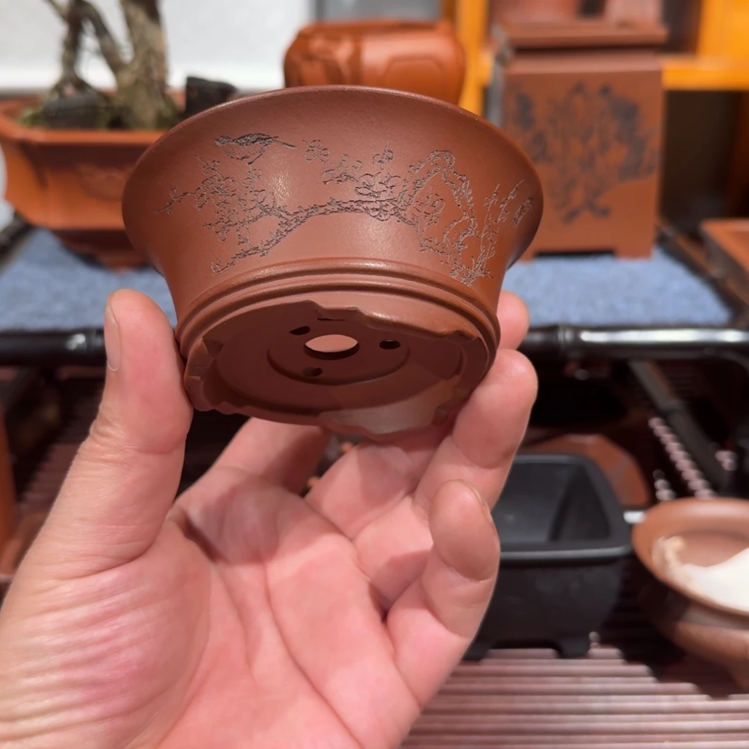 花盆紫砂原矿紫泥