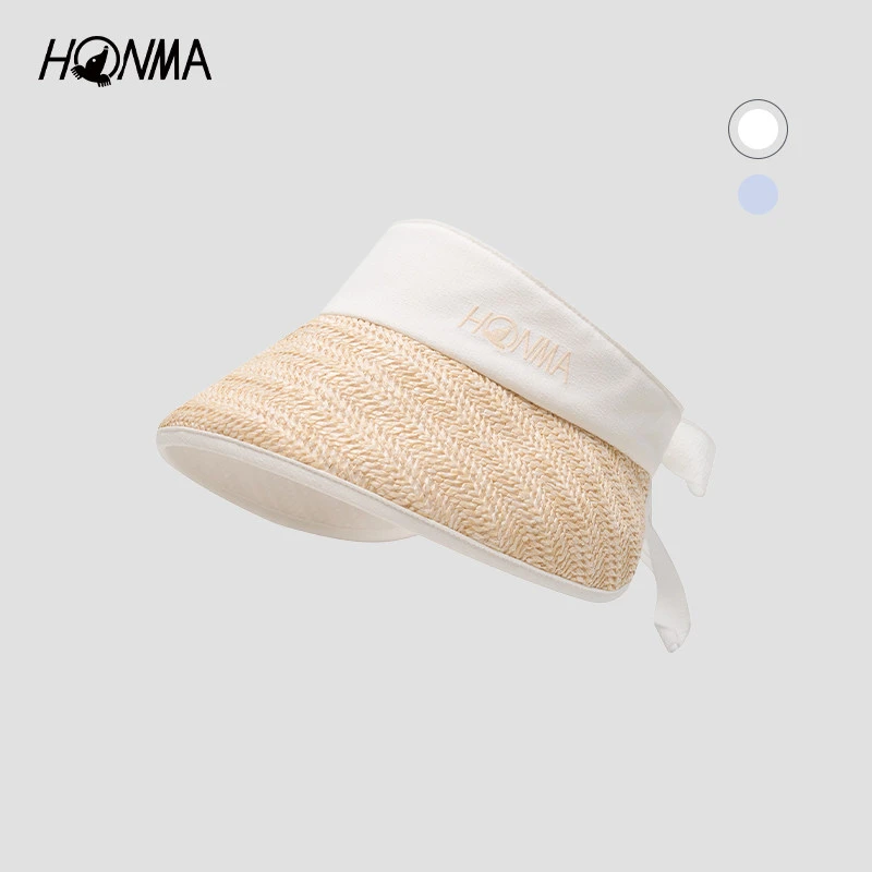 HONMA高尔夫女士空顶帽户外运动透气遮阳帽时尚无顶HWMX022Y636