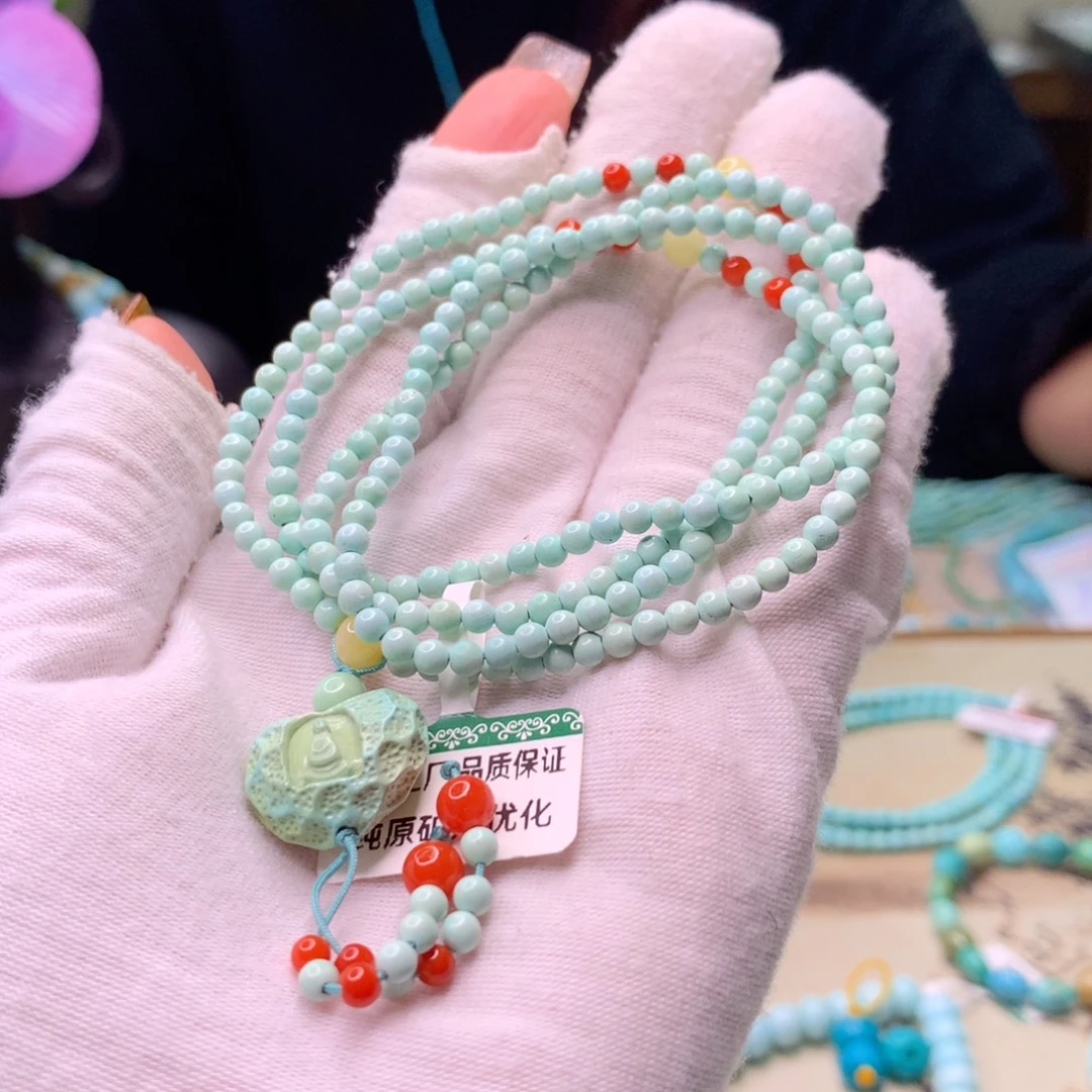 绿松石未镶嵌配饰