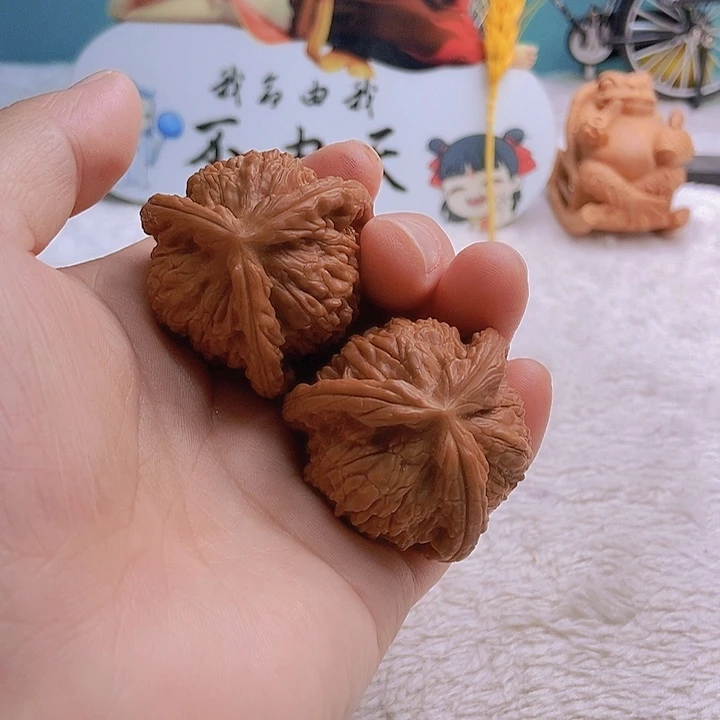 吊坠文玩核桃戴****9三棱