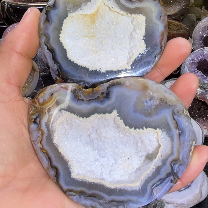 未镶嵌水晶珠宝半成品