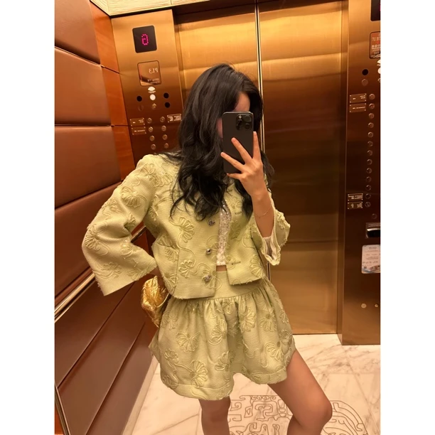 YEELEN Yy 蔓沐 法式气质时尚百搭休闲套装Yy265