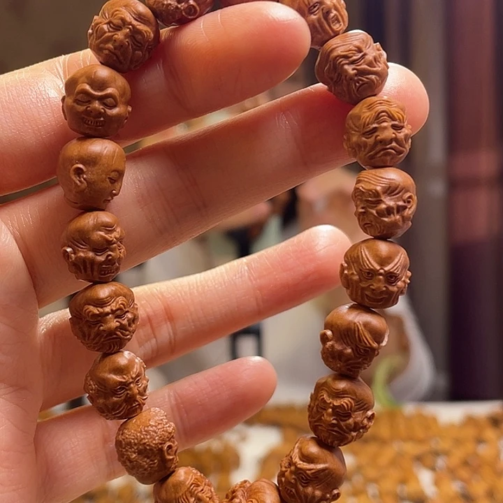 手串/手链橄榄核龙纹桃核