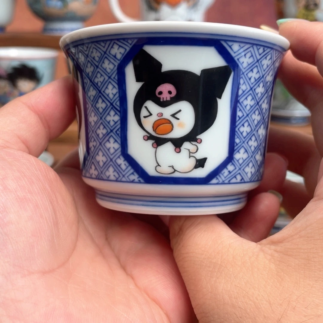 宫九陶瓷手绘杯子