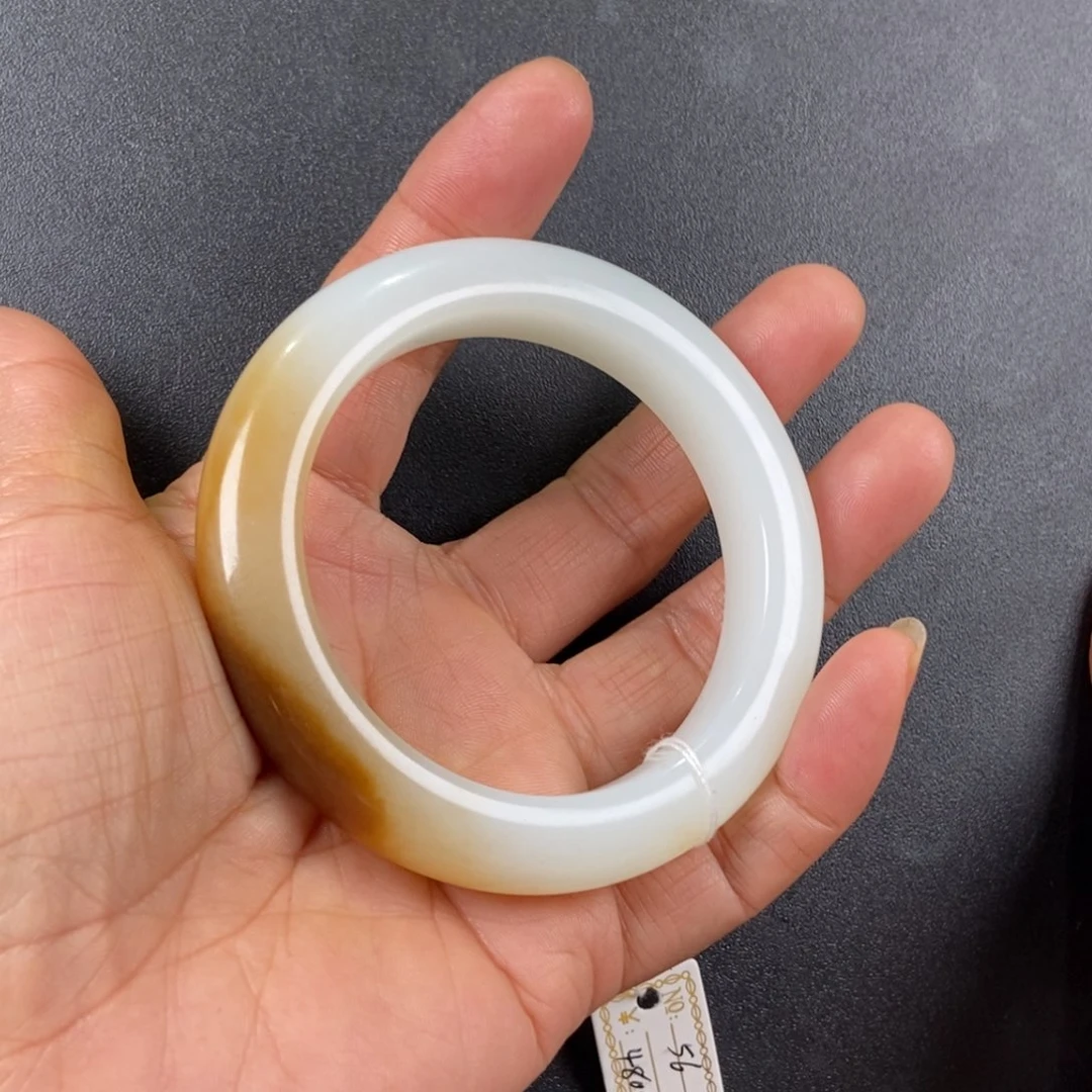 未镶嵌手镯和田玉玉*花