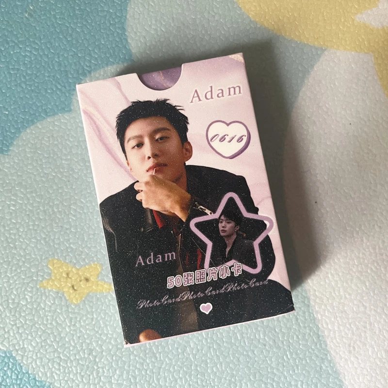 范丞丞周边小卡50张镭射闪卡写真集福西西自拍照片收藏卡片