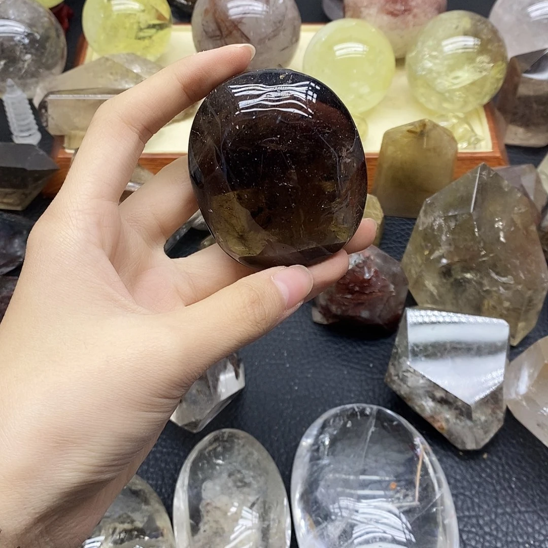 未镶嵌水晶珠宝半成品224水晶石
