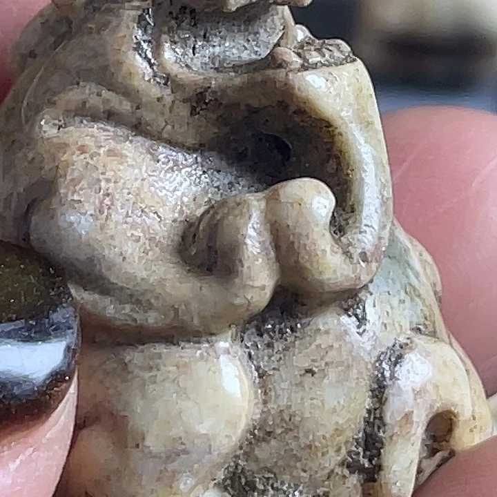 虺***龙和田玉（糖玉）未镶嵌挂件