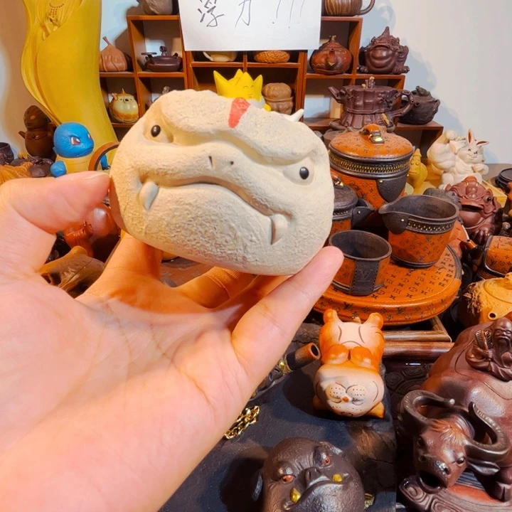 紫砂茶壶纯手工制作过程就是（两个龙杯）