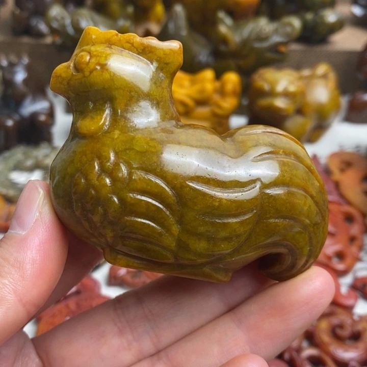 未镶嵌蛇纹石玉颈饰113