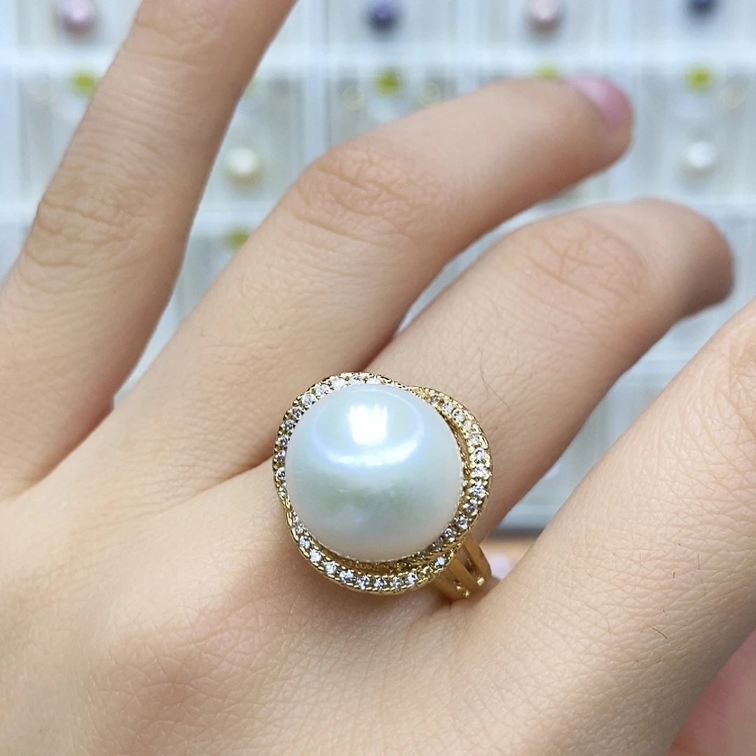 未镶嵌淡水珍珠吊坠(赠链)