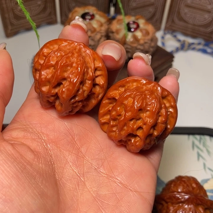 吊坠文玩核桃磐石35尺