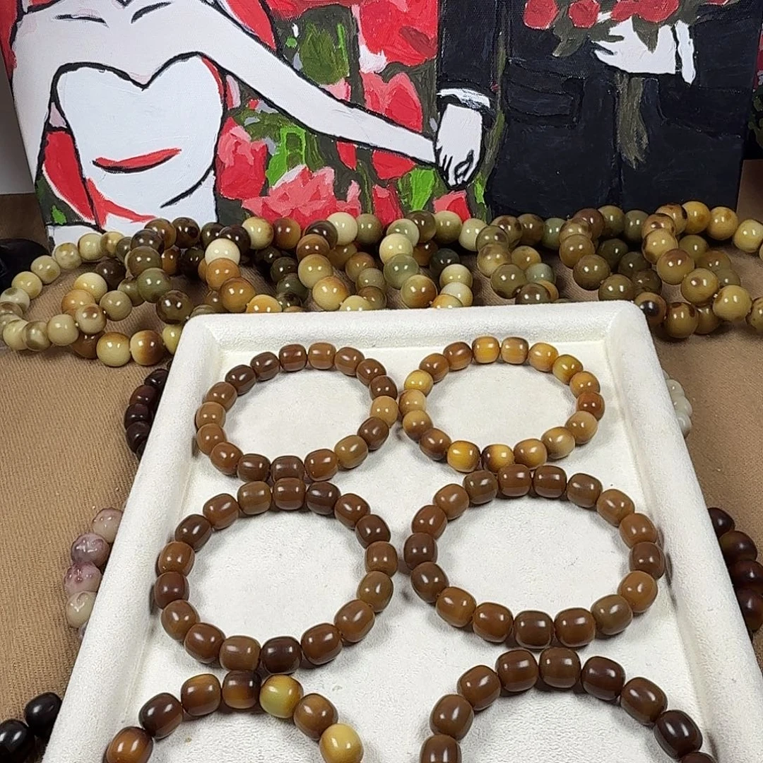 菩提根/象牙果吊坠小枣