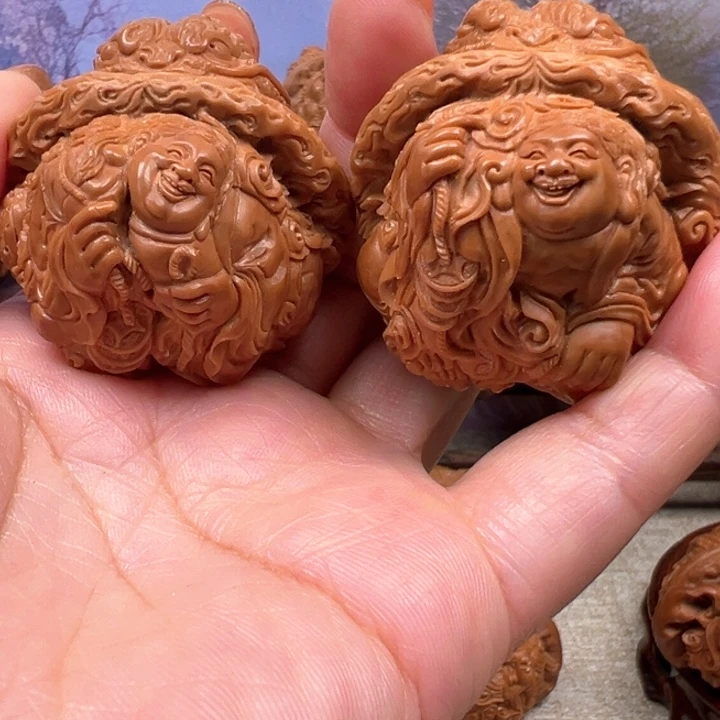 记***活把件核桃蛤蟆头金蟾