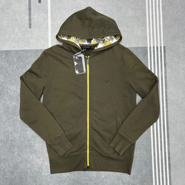 全新未使用 GIORGIO ARMANI/阿玛尼 卫衣连帽秋季春季上衣开衫